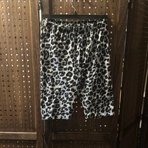 Zenana‎ Outfitters Leopard Print Bike Shorts